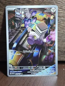 MINTY Vroom 206/197 Illustration Rare Holo Obsidian Flames Pokemon TCG NM - Image 1