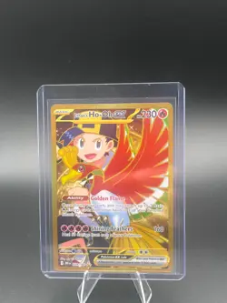 Ethan's Ho-Oh EX 239/182 Sv10: Destined Rivals Holo Hyper Gold Pokemon TCG - Image 1