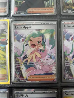 Pokemon TCG Lisias Appeal 246/191 Special Illustration Rare Surging Sparks NM - Image 1