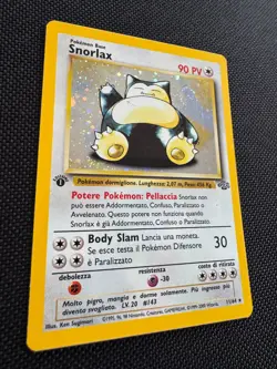 Pokemon TCG - Holo Snorlax 1st Edition ITALIAN Jungle 11/64 - LP - Image 2