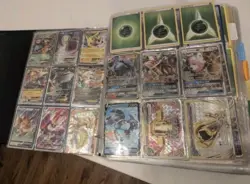 Vintage Pokemon Card Collection Lot Binder 165x Holos, Crystal Kabutops, - Image 2