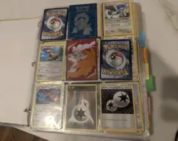 Vintage Pokemon Card Collection Lot Binder 165x Holos, Crystal Kabutops, - Image 4