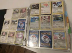 Vintage Pokemon Card Collection Lot Binder 165x Holos, Crystal Kabutops, - Image 5