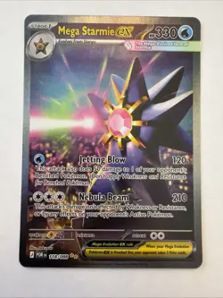 Pokemon TCG Perfect Order Mega Starmie Special Illustration Rare SIR 118/088 - Image 1