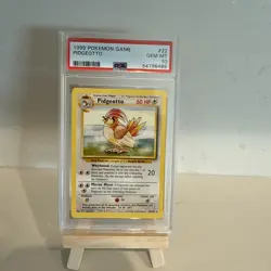 Pidgeotto 22/102 Rare Regular Base Set Unlimited Pokemon English PSA 10 Low Pop! - Image 1