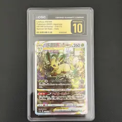 Pokemon TCG Leafeon VSTAR 210/172 (JP) VSTAR Universe SAR - CGC Pristine 10 - Image 1