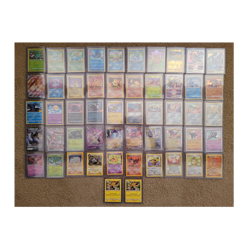 Pokemon TCG 52 Card Lot Base Set Pokemon GO Pikachu Venusaur Squirtle Blastoise - Image 1