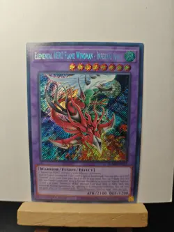 Elemental HERO Flame Wingman - Infernal Rage BLMR-EN012 Battles of Legend:... - Image 1