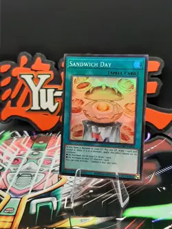 Yu-Gi-Oh! Sandwich Day MZMU-EN056 Super Rare 1st Ed NM - Image 1