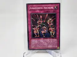 Yu-Gi-Oh Amazoness Archers MFC-096 1st Edition Super Rare LP - Image 1
