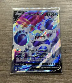 Pokemon TCG Crabominable v Fusion Strike Full Art Ultra Rare Card 248/264 - Image 1