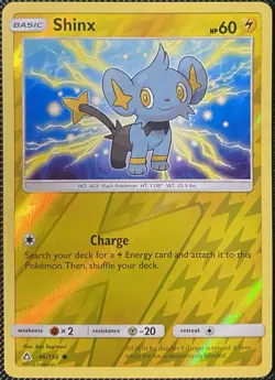 Shinx 46/156 Sm-Ultra Prism Reverse Holo - Pokemon Card - Image 1