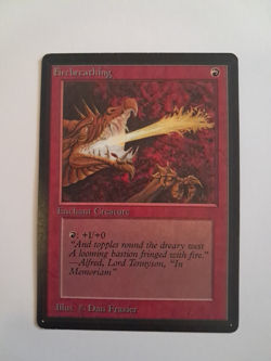 Firebreathing LP Beta MTG Magic the Gathering - Image 1