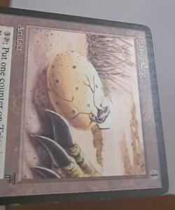 Triassic Egg MP Legends MTG Magic the Gathering - Image 3