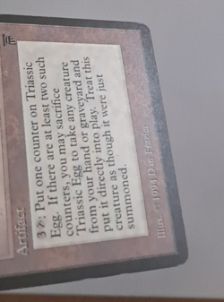 Triassic Egg MP Legends MTG Magic the Gathering - Image 4