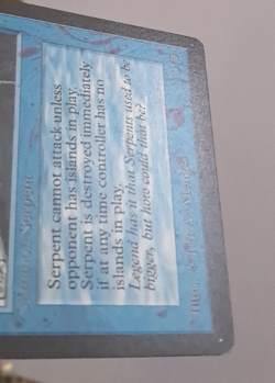 Sea Serpent LP Beta MTG Magic the Gathering - Image 4