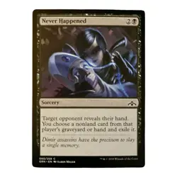 NEVER HAPPENED 080/259 GUILDS OF RAVNICA MTG MAGIC NM - Image 1