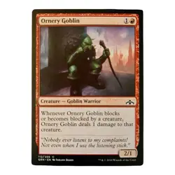 MTG Guilds of Ravnica Ornery Goblin 112/259 NM - Image 1