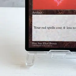 MTG Ruby Medallion Tempest Rare Artifact Old Frame Red Spell Cost Reduction - Image 4