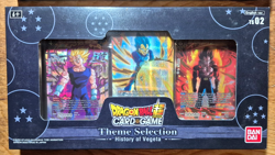 NEW SEALED Dragon Ball Super Theme Selection Box: HISTORY OF VEGETA, 15 Cards - Image 1