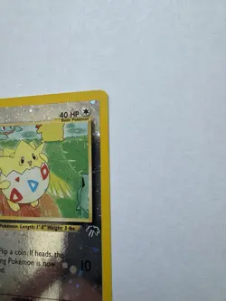 Nintendo Togepi 4/18 Southern Islands Holo Promo 40 HP Pokemon Card - Image 5