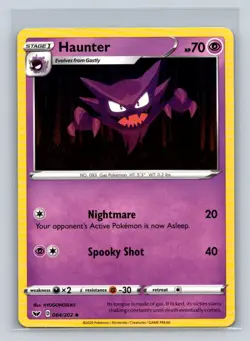 Haunter #084/202 SWSH01: Sword & Shield Base Set Uncommon - Pokemon Card D17 - Image 1
