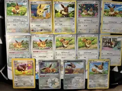 Pokemon TCG - EEVEE Card LOT - ALL NM - Image 1