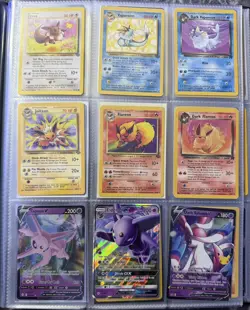 POKEMON CARD COLLECTION LOT- 190 Cards - Full Art - EX - Vintage - First Edition - Image 4