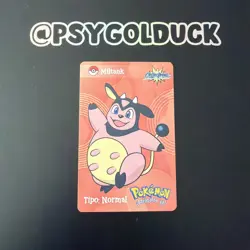 Pokemon Miltank Tops Peru Exclusive Non TCG Card no 241 A32 - Image 1