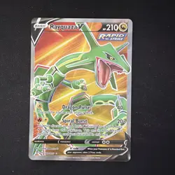 Rayquaza v Rapid Strike Full Art Holo Card 193/203 - full art - Image 1