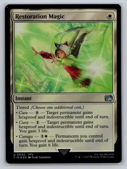 Restoration Magic Final Fantasy Foil - Image 1