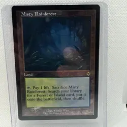 Misty Rainforest (Retro Frame) (Foil Etched) Modern Horizons 2 Foil - Image 1