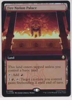 Mtg Fire Nation Palace (Extended Art) Avatar: The Last Airbender Foil - Image 1