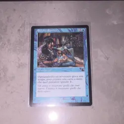 Wizards of the Coast Rhystic Study Prophecy Blue Enchantment Italian 2000 - Image 3