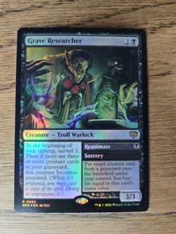 Grave Researcher Secrets of Strixhaven Foil MTG NM - Image 1
