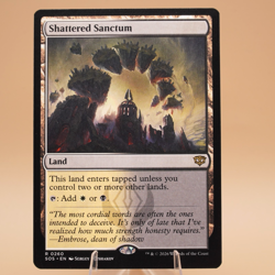 Shattered Sanctum | 260 | Regular | Rare | Secrets of Strixhaven | MTG - Image 1