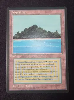 Mtg Tropical Island 3Ed Fbb German - Image 1