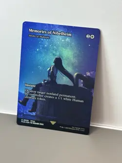 Memories of Nibelheim - Stroke of Midnight FOIL - Showcase - Final Fantasy MTG - Image 1