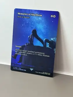 Memories of Nibelheim - Stroke of Midnight FOIL - Showcase - Final Fantasy MTG - Image 2