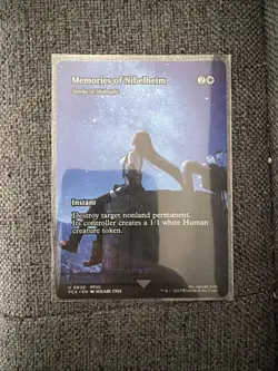 1x MTG Memories of Nibelheim - Stroke of Midnight (Showcase, Foil) - (FIN) #26 - Image 1