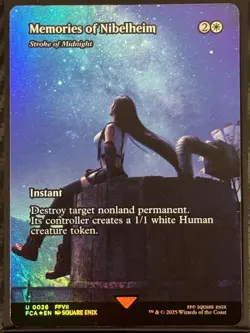 Memories of Nibelheim - Stroke of Midnight (Showcase Foil) - FCA 26 - NM - Image 3