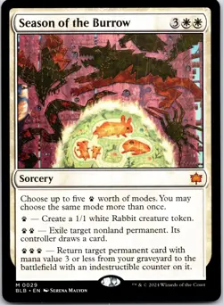 Season of the Burrow 29 Mythic Bloomburrow Magic: The Gathering Near Mint - Image 1