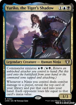 Yuriko, the Tiger's Shadow [CMM - 364] - NM TCG MTG - Image 1