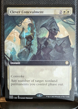 Clever Concealment (Extended Art) - Phyrexia: All Will Be One - Image 1