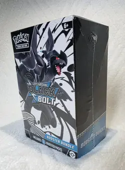 Pokemon TCG Scarlet Violet Black Bolt Booster Bundle New & Sealed - Image 1