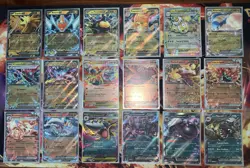 Pokemon TCG Double Rare Card Lot of 50 Holo NM - Image 1