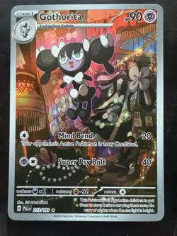 Pokemon Gothorita 213/193 Illustration rare Paldea Evolved (NM) - Image 1