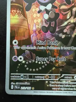 Pokemon Gothorita 213/193 Illustration rare Paldea Evolved (NM) - Image 4