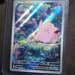 Pokemon TCG Clefairy 094/088 Perfect Order Illustration Rare Full Art Holo - Image 1