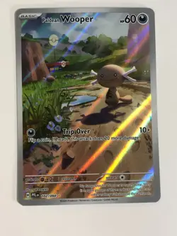 Pokemon TCG Phantasmal Flames Alt Art Paldean Wooper 102/094 Near Mint - Image 1